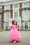 Assepoester roze prinsessenjurk-98,104,110,116,122,128,134,