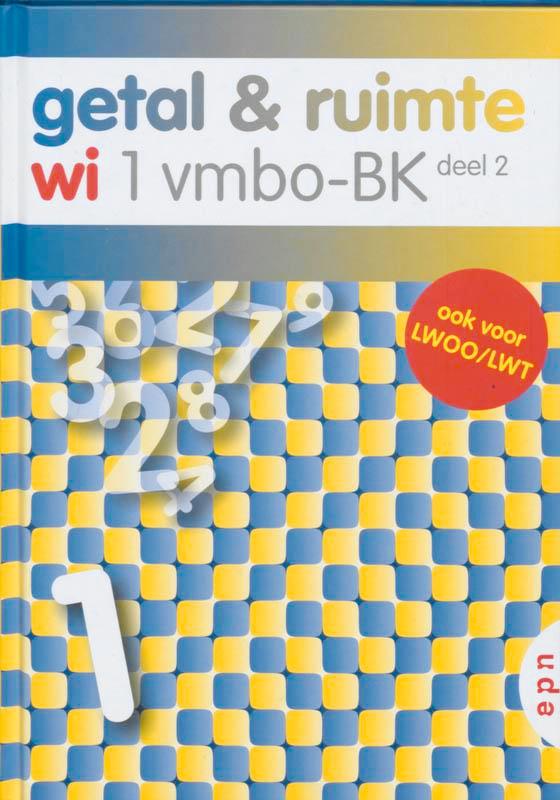 Getal  Ruimte 1 Vmbo BK deel 2 9789011102187, Boeken, Techniek, Zo goed als nieuw, Verzenden