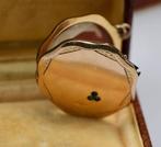 Handmade - Medaillon - 18 karaat Goud gevuld, Geel goud,, Sieraden, Tassen en Uiterlijk, Antieke sieraden