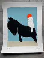 Gunilla Jähnichen (1972) - Auf Pony mit Bohne