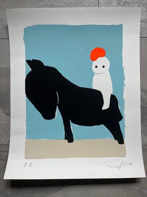 Gunilla Jähnichen (1972) - Auf Pony mit Bohne, Antiek en Kunst, Antiek | Overige Antiek