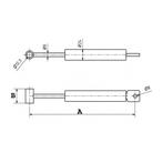 Oploopdemper BPW/PEITZ/AL-KO PAV/SR 2,7 MX + ZAF 2,8-1, Ophalen of Verzenden, Nieuw