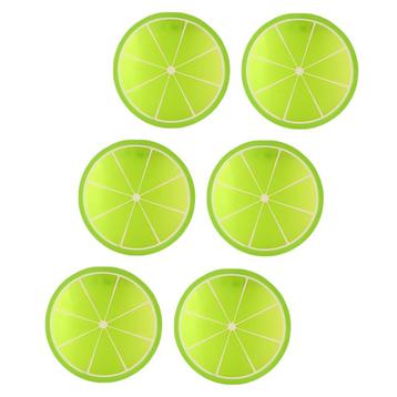 Fako Bijoux® - Fruitige Siliconen Onderzetters -  Fruit beschikbaar voor biedingen