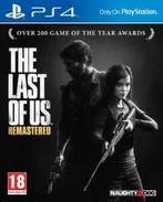 The Last of Us: Remastered (PS4) PEGI 18+ Adventure:, Spelcomputers en Games, Games | Sony PlayStation 4, Verzenden, Zo goed als nieuw