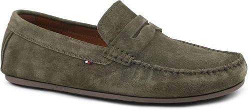 Tommy Hilfiger Loafers Driver Army maat 44 Heren, Kleding | Heren, Schoenen, Nieuw, Verzenden
