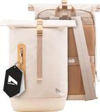 2dekans | NOHRD Rolltop Rugzak met Laptopvak - 20 tot 40, Ophalen of Verzenden, Zo goed als nieuw, Beige