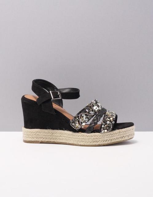 Mia & Jo sandalen dames 37 zwart, Kleding | Dames, Schoenen, Zwart, Nieuw, Verzenden