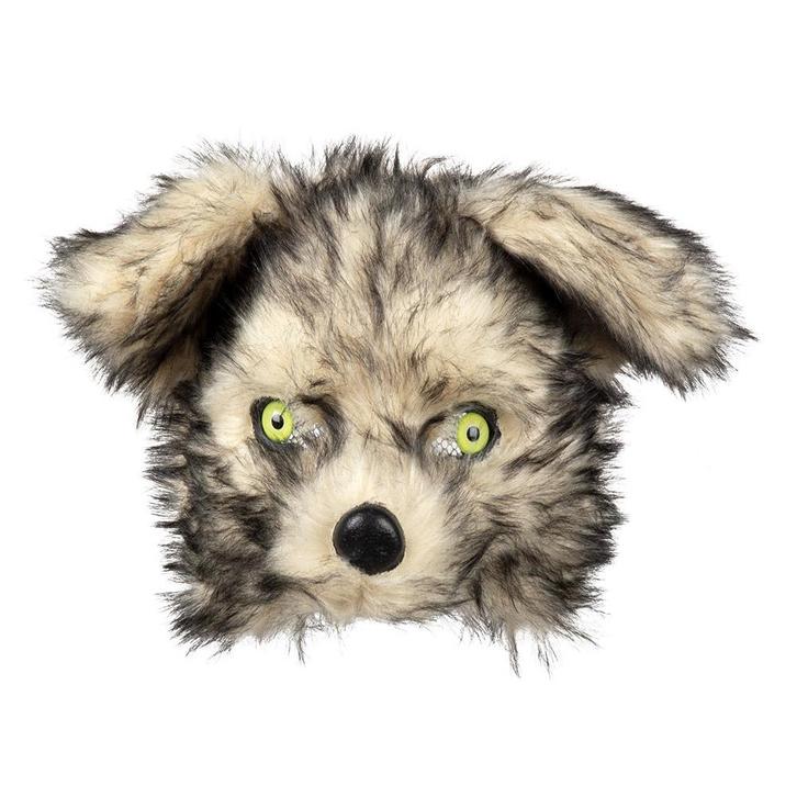 Pluche masker Wolf, Hobby en Vrije tijd, Feestartikelen, Nieuw, Verzenden