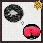 SHOWER SET - Douchemuts + Afrikaanse spons / net sponge Roze, Sieraden, Tassen en Uiterlijk, Uiterlijk | Haarverzorging, Ophalen of Verzenden