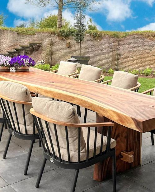 Tuintafels en terrastafels van hardhout  suar, mahonie,  etc, Tuin en Terras, Tuintafels, Rechthoekig, Nieuw, Hout, Ophalen