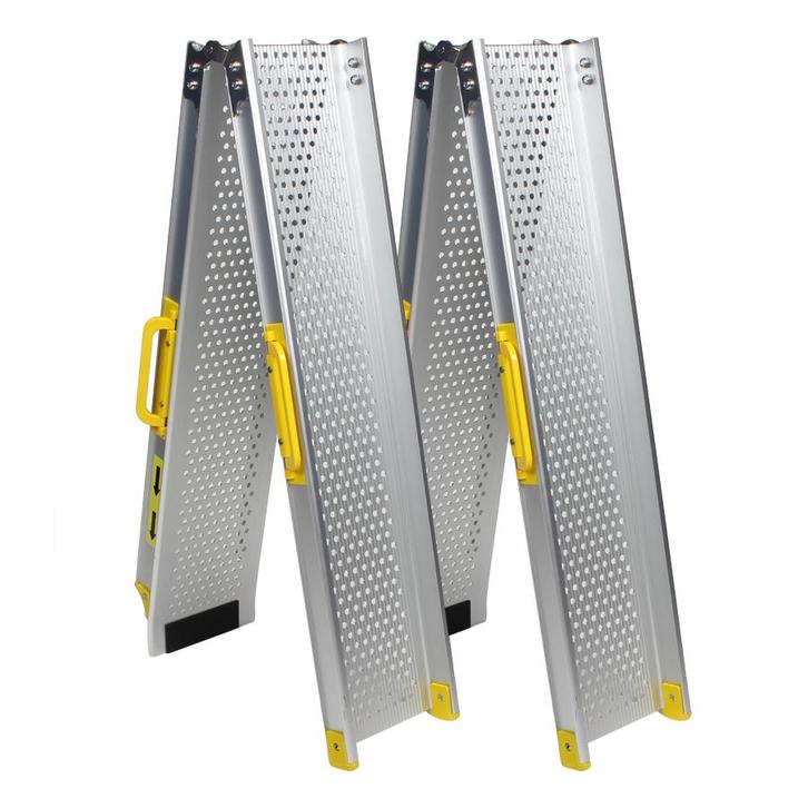 Datona Aluminium oprijplaat opvouwbaar - 180 cm (2 stuks) -, Doe-het-zelf en Verbouw, Overige Doe-het-zelf en Verbouw, Nieuw, Ophalen of Verzenden