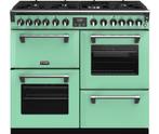 Stoves Richmond S1000 Deluxe DF Mojito Mint, Ophalen of Verzenden, Nieuw