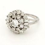 Ring - 18 karaat Witgoud Diamant (Natuurlijk), Nieuw