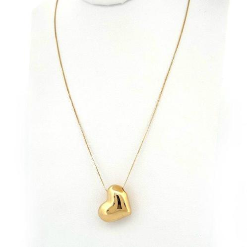 Zonder Minimumprijs - Vieri - Halsketting - Cuore - 1.7 g -, Sieraden, Tassen en Uiterlijk, Kettingen