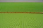 Boerenbont Ruitjes 0.3 CM Lime, Hobby en Vrije tijd, Stoffen en Lappen, Nieuw