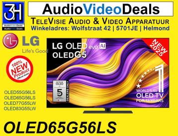 Nieuwe LG OLED65G56LS 65 inch 4K OLED TV Laagste prijs beschikbaar voor biedingen