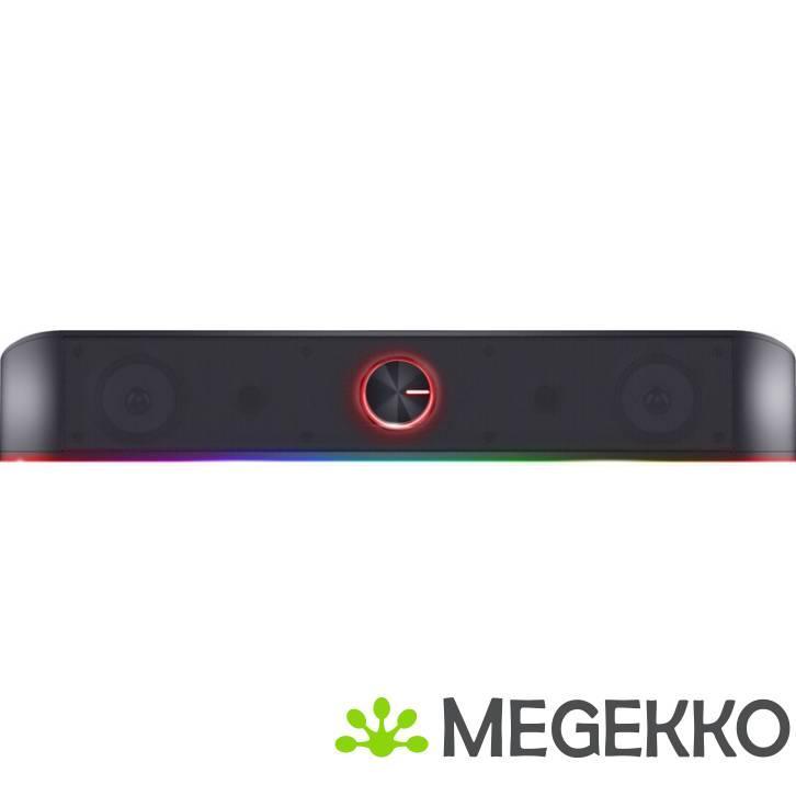 Trust GXT 619 Thorne RGB Soundbar Zwart, Computers en Software, Pc speakers, Nieuw, Verzenden