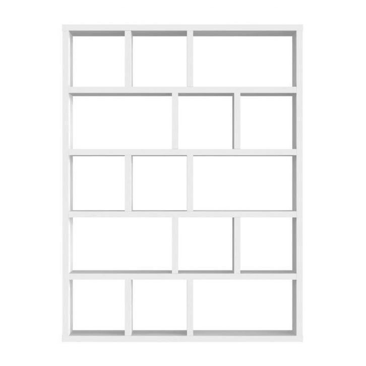 *WOONWINKEL* TemaHome Berlin Mat Witte Roomdivider Met 15 Va, Huis en Inrichting, Kasten | Boekenkasten, Nieuw, Verzenden