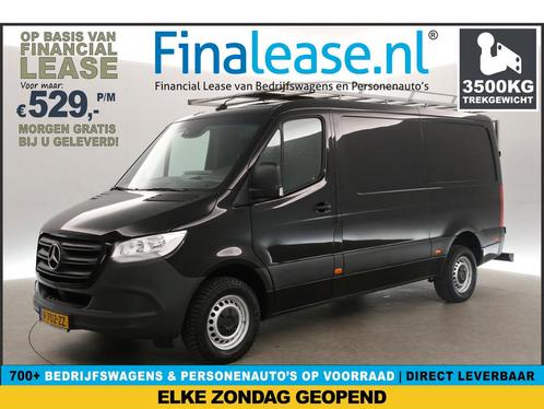 Mercedes-Benz Sprinter 316 2.2 CDI L2H1 164PK AUT Cam €529pm, Auto's, Bestelauto's, Lease, Automaat, Diesel, Mercedes-Benz, Zwart