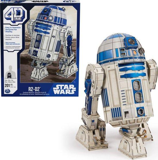 4D Build Star Wars - R2-D2 - 3D Puzzel - 201 stuks -, Kinderen en Baby's, Speelgoed | Overig, Verzenden