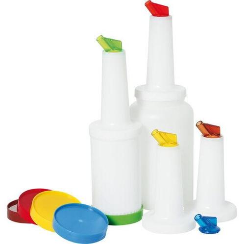 Schenkfles - 0,8 Liter - &amp;#216; 9 x (H) 30 cm - 5 kleurt, Zakelijke goederen, Horeca | Overige, Verzenden