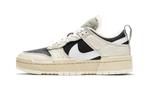 Nike Dunk Low Disrupt Black Pale Ivory - maat 42 (Sneakers), Verzenden, Zwart, Nieuw, ["Nike","Nike Dunk"]