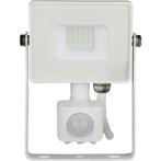 LED Bouwlamp 10 Watt met Sensor - LED Schijnwerper - Viron, Doe-het-zelf en Verbouw, Ophalen of Verzenden, Nieuw, Lamp met armatuur