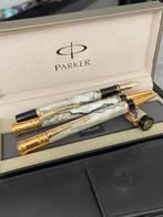 Parker, White Marble Pearl, - Duofold - Pennenset, Verzamelen, Pennenverzamelingen, Nieuw