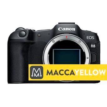 Canon EOS R camera bodys bij MACCA yellow, Audio, Tv en Foto, Fotocamera's Digitaal, Zo goed als nieuw, Canon, Ophalen of Verzenden
