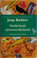 Nederlands rijmwoordenboek / Ooievaar 9789035114784, Verzenden, Gelezen, J. Bakker