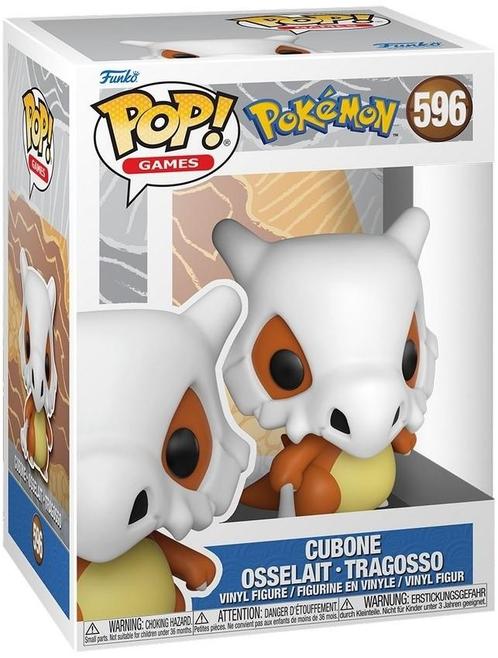 Funko Pop! - Pokemon Cubone #596 | Funko - Hobby Artikelen, Verzamelen, Poppetjes en Figuurtjes, Nieuw, Verzenden