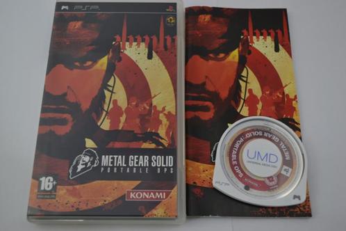Metal Gear Solid - Portable Ops (PSP PAL), Spelcomputers en Games, Games | Sony PlayStation Portable, Zo goed als nieuw, Verzenden
