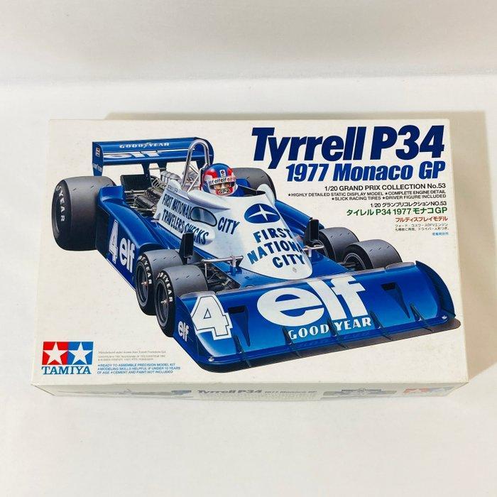 Tamiya 1:20 - Modelbouwdoos - Tyrrell P34 1977 Monaco GP -, Hobby en Vrije tijd, Modelauto's | 1:5 tot 1:12