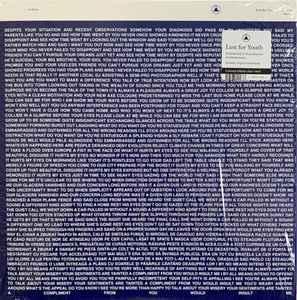 LP gebruikt - Lust For Youth - Lust For Youth, Cd's en Dvd's, Vinyl | Rock, Zo goed als nieuw, Verzenden