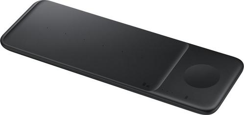 Samsung - Trio Wireless Charger Pad - EP-P6300 - Zwart, Telecommunicatie, Mobiele telefoons | Telefoon-opladers, Nieuw, Verzenden