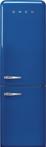 Smeg FAB32RBE5 retro jaren 50 koelkast blauw - rechtsdraaien