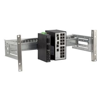DIN-rail | 4U (Universeel, Metaal, Verstelbaar), Computers en Software, Pc- en Netwerkkabels, Nieuw, Verzenden