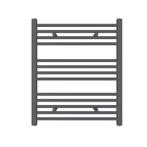 Designradiator Sofia 70x60cm mat grijs 330W zij aansluiting, Verzenden, Nieuw
