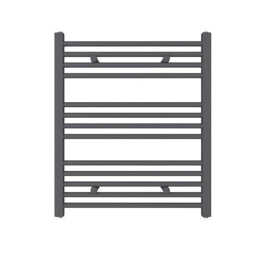 Designradiator Sofia 70x60cm mat grijs 330W zij aansluiting, Doe-het-zelf en Verbouw, Sanitair, Verzenden