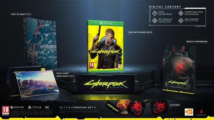 Cyberpunk 2077 Day One Edition (Xbox One), Spelcomputers en Games, Spelcomputers | Xbox One, Gebruikt, Verzenden