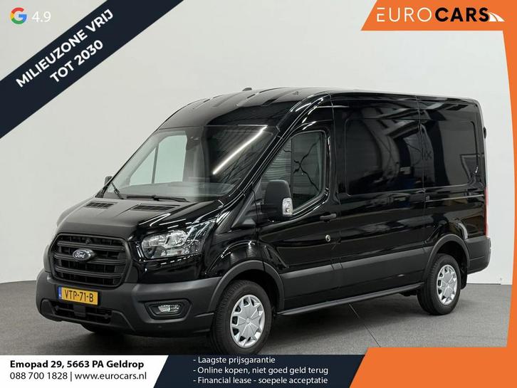 Ford Transit | Zakelijke Lease v.a. €574.31 pm, Auto's, Bestelauto's, Lease, Automaat, Diesel, Zwart, Ford, Financial lease, Stof