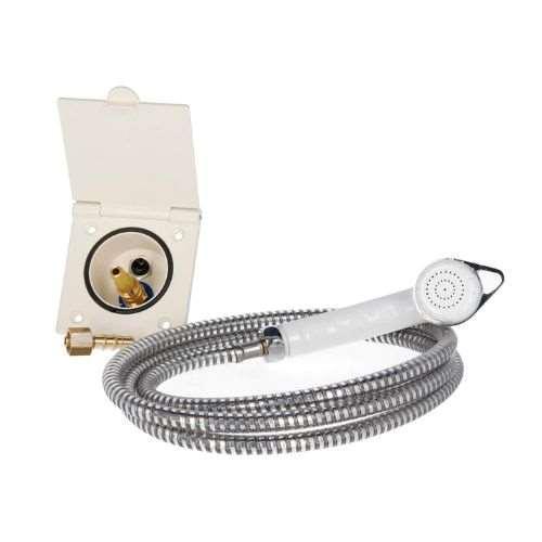 Wateraansluiting met douchekop en slang, Caravans en Kamperen, Overige Caravans en Kamperen, Nieuw, Ophalen of Verzenden