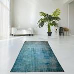 Turquoise super vintage - Vloerkleed - 305 cm - 200 cm - met, Huis en Inrichting, Stoffering | Tapijten en Kleden, Nieuw