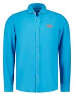 2dekans | New Zealand Auckland Casual Overhemd Heren, Kleding | Heren, Ophalen of Verzenden, Zo goed als nieuw, Blauw, New Zealand Auckland