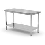 Hendi Werktafel Voor Zwaargebruik met Schap 180x60 cm, Hobby en Vrije tijd, Nieuw, Verzenden