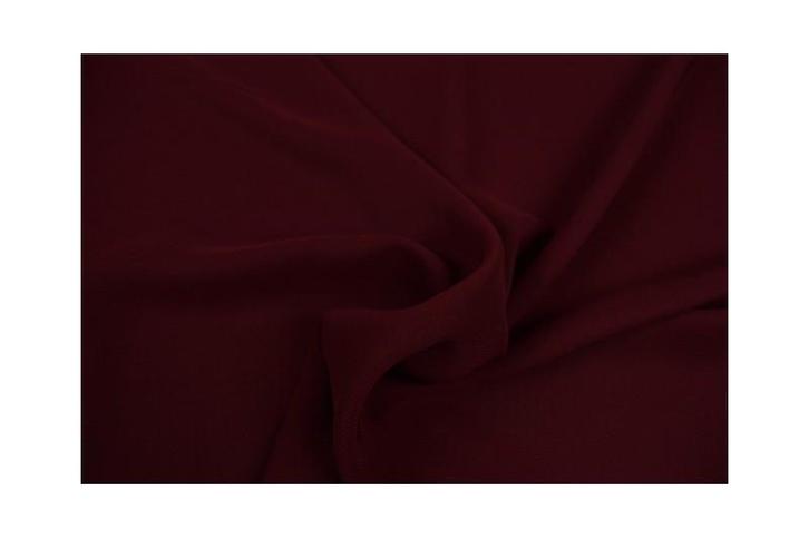 15 meter chiffon stof - Bordeaux rood, Hobby en Vrije tijd, Stoffen en Lappen, 120 cm of meer, 200 cm of meer, Rood, Nieuw, Polyester