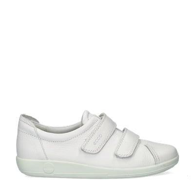 Ecco Soft 2.0 klittenbandschoenen voor dames in het Wit, Kleding | Dames, Schoenen, Instappers, Wit, Nieuw, Verzenden