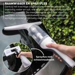 2dekans | BREND BR-2218 Elektrische Raamwisser en Sprayfles, Ophalen of Verzenden, Zo goed als nieuw