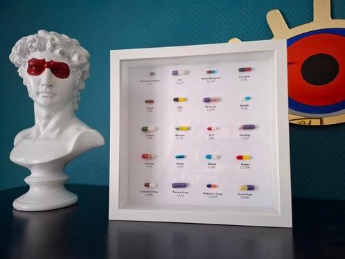 ELEMENTAL - Pills Menu, Antiek en Kunst, Kunst | Schilderijen | Modern