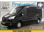 Ford Transit 290 2.0 TDCI L2H2 Airco Cruise LED Trekh €343pm, Zwart, Nieuw, Ford, Lease